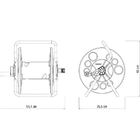 Enrolador De Mangueira De Jardim Tramontina Fixo Resistente