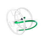 Enrolador Suporte De Mangueira Metal De Parede 50 Metros