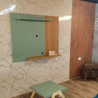 Envelopamento Adesivo Mármore Crema Marfil Dourado Vinílico A