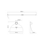 Enxada Larga 2.5 Tramontina Em Aço Com Cabo De Madeira 145 Cm
