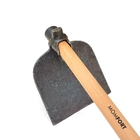 Enxada Metal com Cabo Madeira 20x20x150cm Momfort