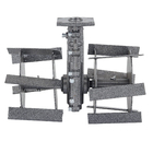 Enxada Rotativa para Roçadeiras com Tubo de 26mm Branco