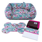 Enxoval Cama De Cachorro Dupla Face Lola Com Proteção - Egg -