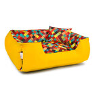Enxoval Cama De Cachorro Impermeável Lola - M - Colors Amarelo