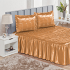 Enxoval Elisa Kit 5 Peças Casal Padrão Dourado Cotex