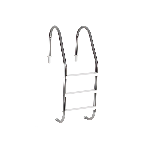Escada 3 Degraus Aço Inox 16x6x118cm Sibrape