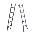 Escada 3 Em 1 Extensiva Em Chapa De Aço 9 E 5 Degraus 270cm