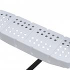 Escada Aço 7 Degraus Premium Branca Com Fita - Maestro, Taman