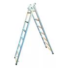 Escada Alg Metalon De Aço Zincada 7 Degraus 3x1 2,18 A 3,8m