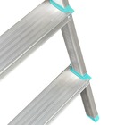 Escada Alumínio 6 degraus - Gibafer, Tamanho: 6 Degraus