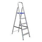 Escada Alumínio Pratik 5 Degraus Uso Doméstico