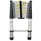 Escada Alumínio Telescópica 3.8 M 13 Degraus - Multifuncional