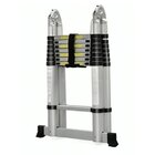 Escada Alumínio Telescópica Dupla 18 Degraus 5,6mt - Charbs