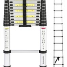 Escada Alumino Extensiva Telescópica 13 Degraus Zaganza