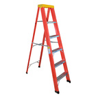 Escada Americana 6 Degraus 1 Posição Alt.180cm Capacidade de Carga 120Kg W Bertolo