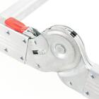 Escada Articulada De Alumínio 12 Degraus 3,50 Metros Com Rodas