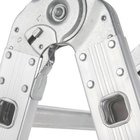 Escada articulada em alumínio, 12 Degraus - Vonder