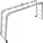 Escada Articulada Multifuncional Dobrável Alumínio 12 Degraus