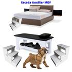 Escada Auxiliar 3 Degraus Mdf - Branco