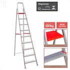 Escada Botafogo Aluminio Residencial 9 Degraus