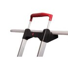 Escada Confort Dobravel 3 Degraus Em Aluminio Com Suporte Mul