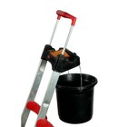 Escada Confort Dobravel 3 Degraus Em Aluminio Com Suporte Mul