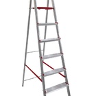 Escada De Alumínio 7 Degraus Linha Prática