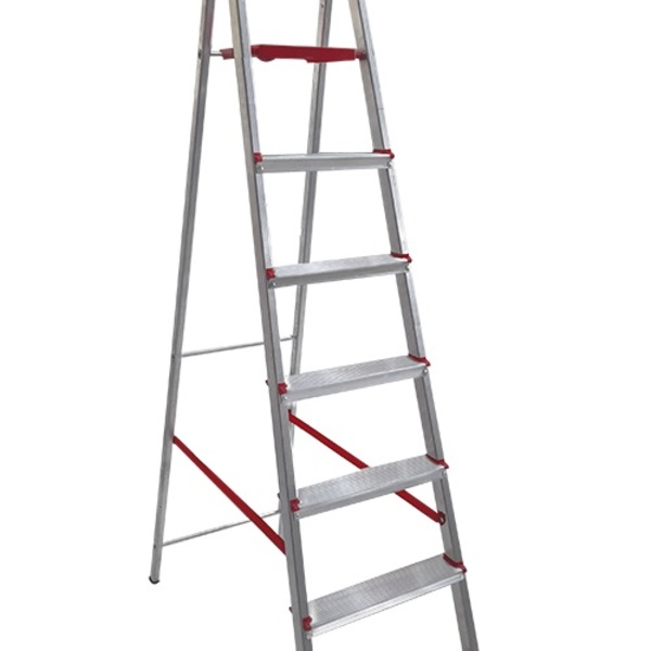 Escada De Alumínio 7 Degraus Linha Prática