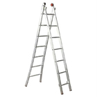 Escada De Aluminio Abrir E Ext 12 Degraus Alulev