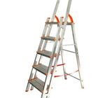 Escada De Alumínio Ágata Com 5 Degraus Duplos