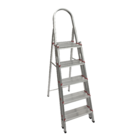 Escada De Alumínio Art Factory Com 5 Degraus Duplos