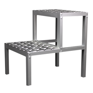Escada De Alumínio Dupla 2 Degraus 86cm - Reisam | Leroy Merlin