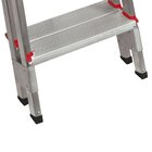 Escada De Alumínio Bilateral 2 Degraus Duplos Apolo Art Facto