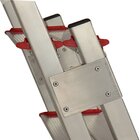 Escada De Alumínio Bilateral 2 Degraus Duplos Apolo Art Facto