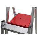 Escada De Alumínio Dupla 3 Degraus Natural 120kg Reisam