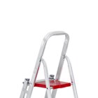 Escada De Alumínio Dupla 4 Degraus 1,30 Metros - Reisam