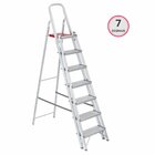 Escada De Alumínio Dupla 7 Degraus 1,96 Metros - Reisam