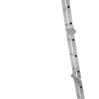 Escada De Alumínio Mor Multifuncional 4x3 12 Degraus Capacida