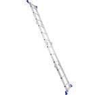 Escada De Alumínio Mor Multifuncional 4x3 12 Degraus Capacida