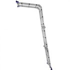 Escada De Alumínio Mor Multifuncional 4x3 12 Degraus Capacida