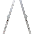 Escada De Alumínio Mor Multifuncional 4x3 12 Degraus Capacida