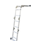 Escada De Alumínio Multifuncional 4x2 - 8 Degraus - 2,29m Ex