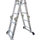 Escada De Alumínio Multifuncional 4x2 - 8 Degraus - 2,29m Ex