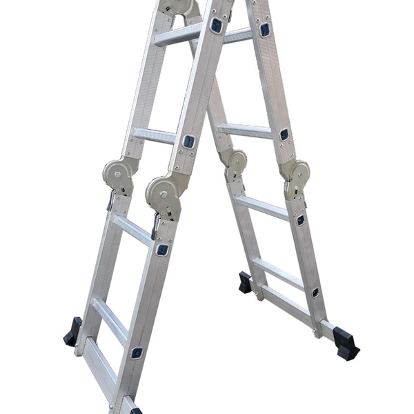 Escada De Alumínio Multifuncional 4x2 - 8 Degraus - 2,29m Ex