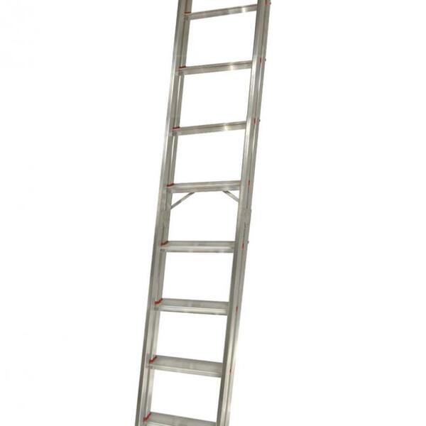 Escada De Alumínio Paralela Art Factory Reforçada 12 Degraus