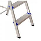 Escada De Alumínio Real Com 4 Degraus