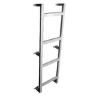 Escada De Alumínio Tipo Marinheiro 2,00 M  Cinza