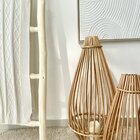 Escada De Madeira Decorativa Natural Lili Casa Altura 1.50m Ú