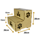 Escada De Pet Feita Em Madeira 100% Mdf Natural Para Cachorro