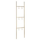 Escada Decorativa Dourada Em Metal 1 55x40 Cm - D'rossi